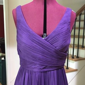 J. Crew purple cocktail dress